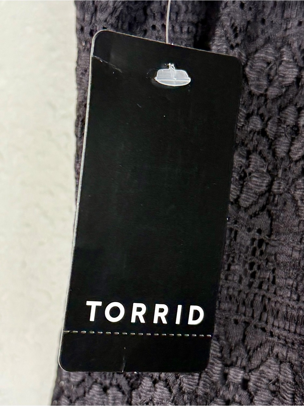 Torrid Festi Pucker Lace Wide Leg Pants 2X Black Lined Festival Boho Beach NWT - Picture 6 of 7